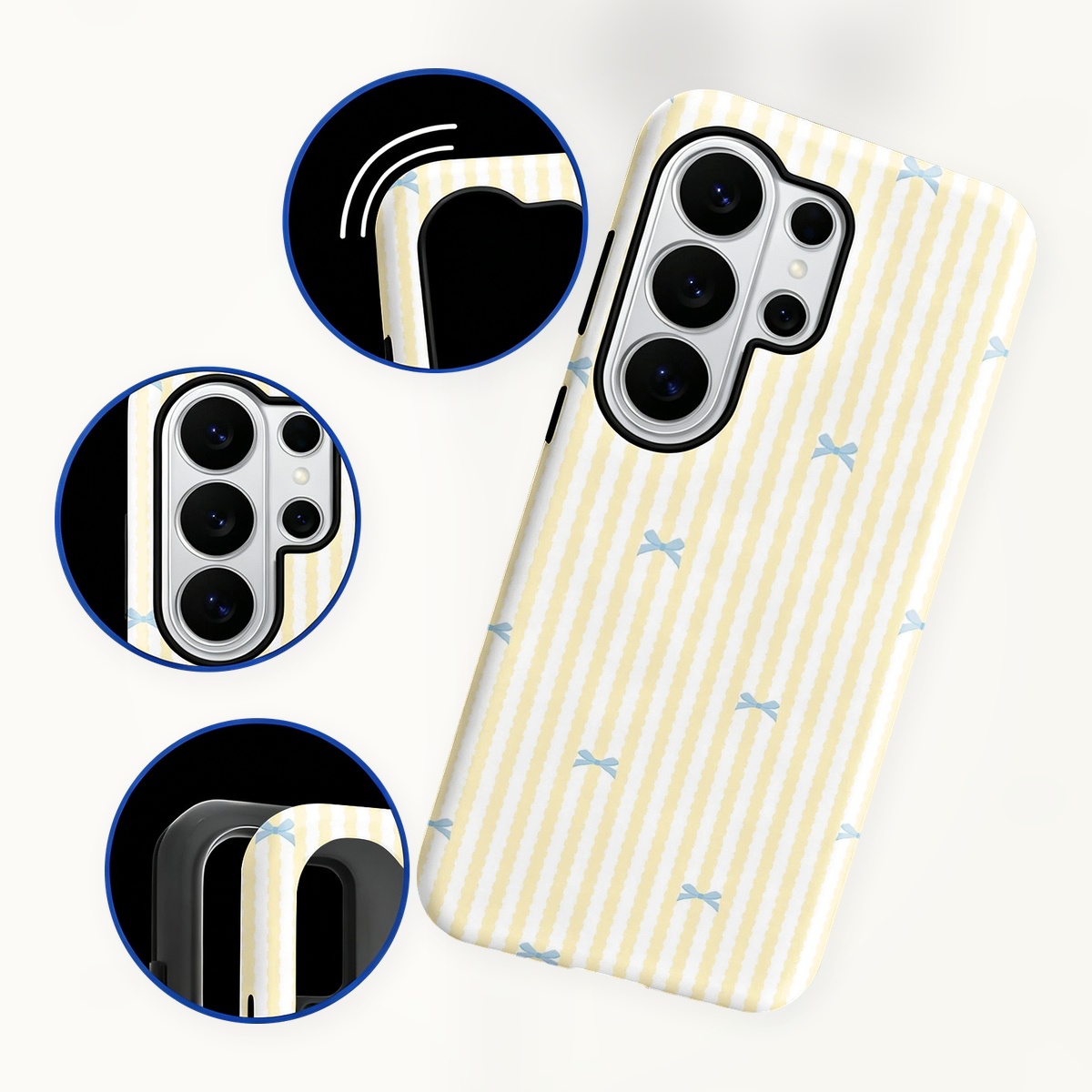 Blue Bow Yellow Stripes 2-in-1 - огляд і ціна Samsung Galaxy S24