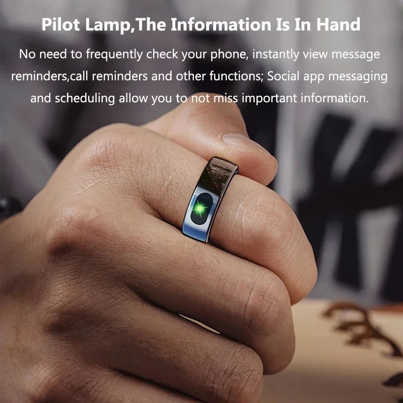 HY Digital New Smart Ring For  - огляд і ціна Temperature Ring Skin